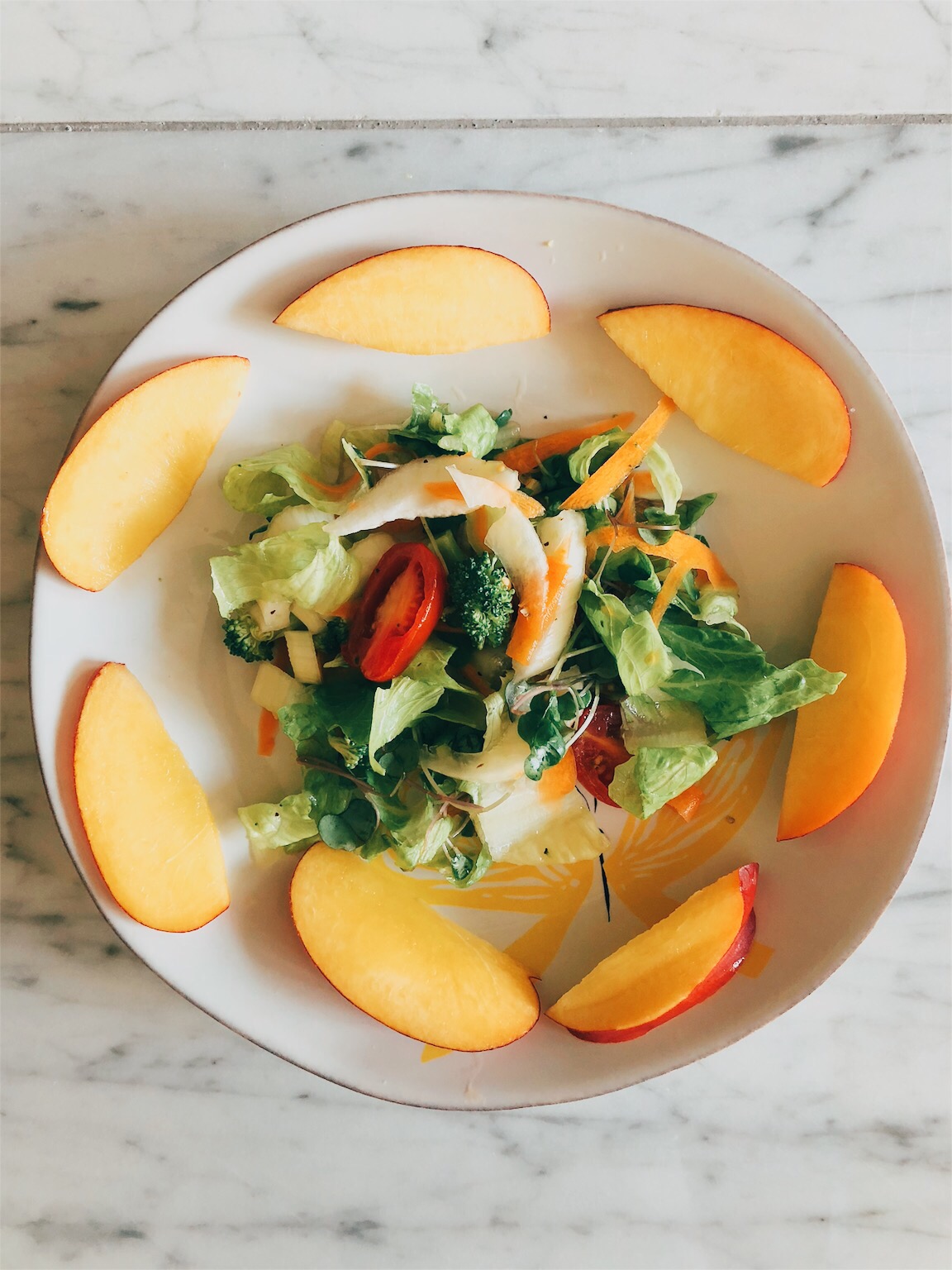 Summer Nectarine Salad