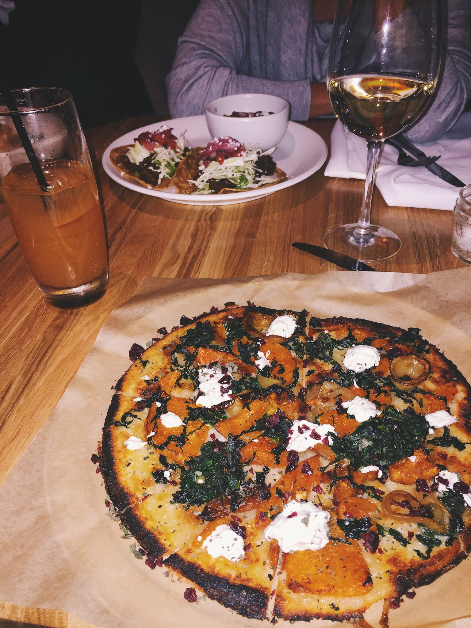 Vegan Butternut Squash Pizza